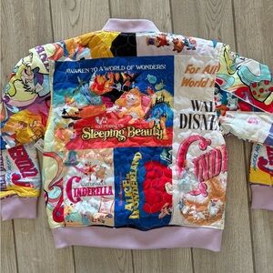 Disneyland Disney Fantasy Dream Quilted Stitched Jacket NWT Princesses Aurora